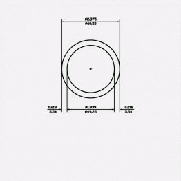 2" SCH80 2-3/8 x 1.910 x .233 6061-T6 Mill Finish 20ft