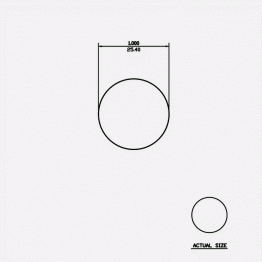 Round Bar 1 6061-T6 Mill Finish 20ft