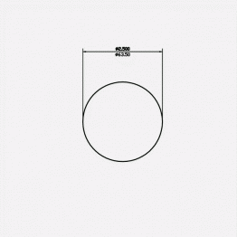 Round Bar 2.5 6061-T6 Mill Finish 20ft