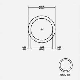 Round Tube 1.25 X 0.125 6061-T6 Mill Finish 20ft